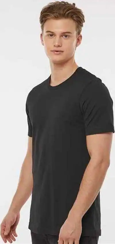 Tultex 602 Combed Cotton T-shirt - Black