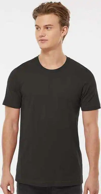 Tultex 602 Combed Cotton T-shirt - Black