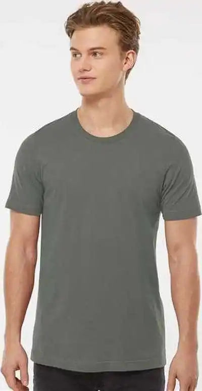 Tultex 602 Combed Cotton T-shirt - Charcoal Gray
