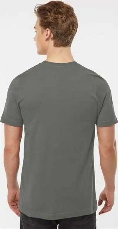 Tultex 602 Combed Cotton T-shirt - Charcoal Gray