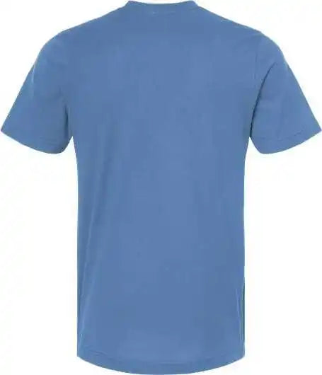 Tultex 602 Combed Cotton t Shirt Columbia Blue