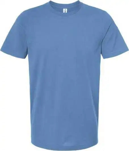 Tultex 602 Combed Cotton t Shirt Columbia Blue
