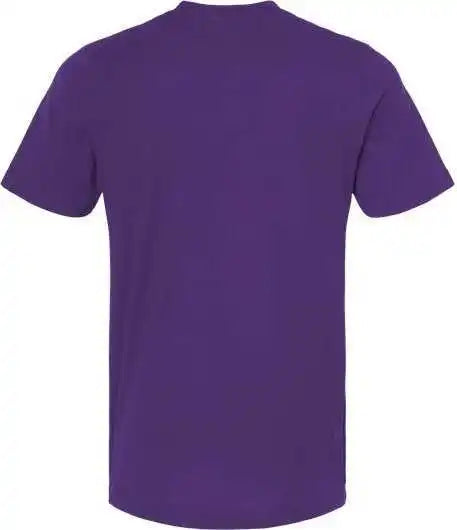 Tultex 602 Combed Cotton t Shirt Deep Purple