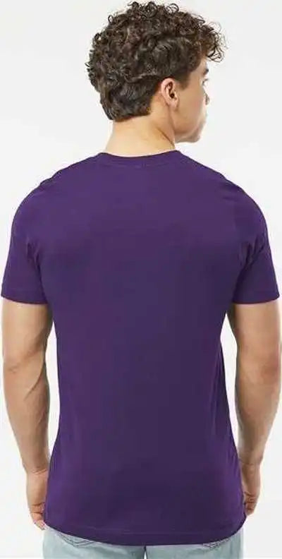 Tultex 602 Combed Cotton t Shirt Deep Purple