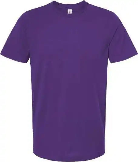 Tultex 602 Combed Cotton t Shirt Deep Purple