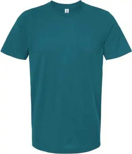 Tultex 602 Combed Cotton T-shirt - Deep Teal