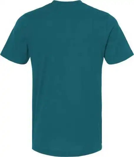 Tultex 602 Combed Cotton T-shirt - Deep Teal