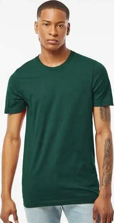 Tultex 602 Combed Cotton T-shirt - Forest