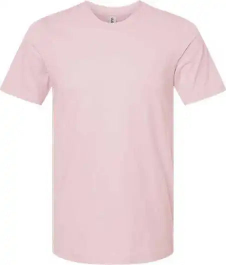 Tultex 602 Combed Cotton t Shirt Light Pink