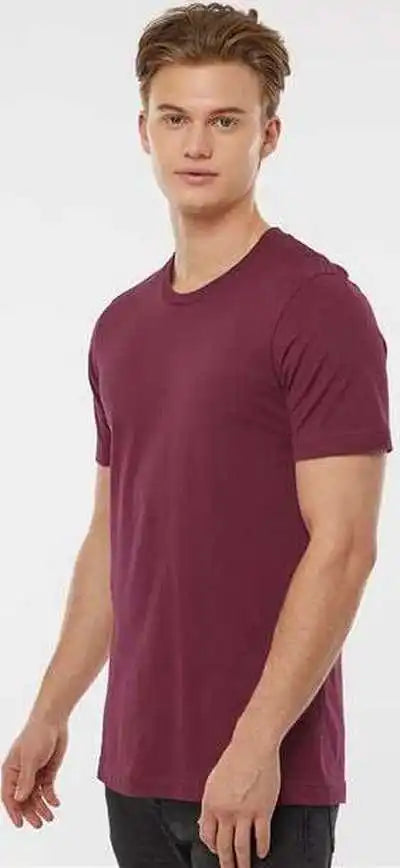 Tultex 602 Combed Cotton T-shirt - Maroon