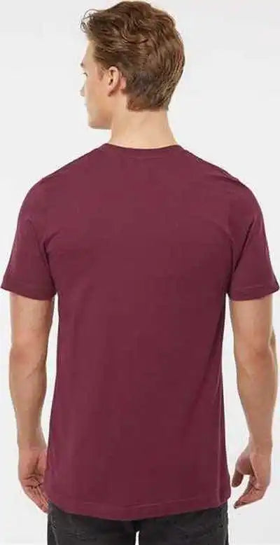Tultex 602 Combed Cotton T-shirt - Maroon