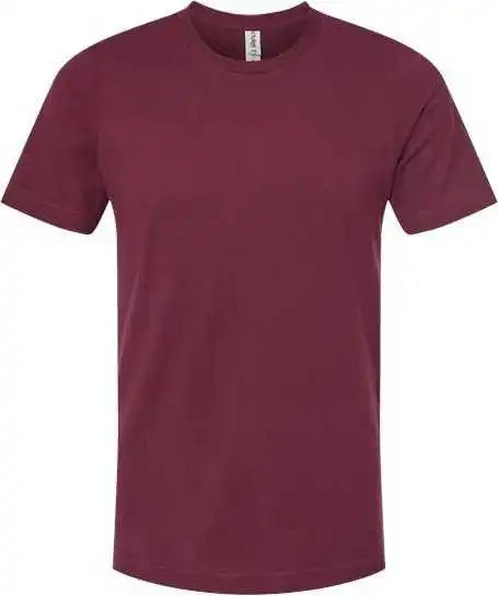 Tultex 602 Combed Cotton T-shirt - Maroon