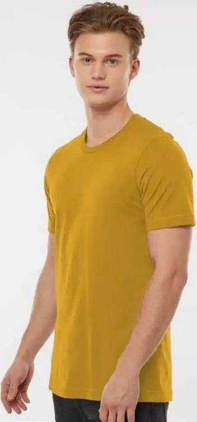 Tultex 602 Combed Cotton T-shirt - Mustard