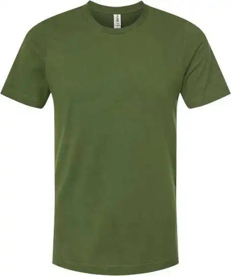Tultex 602 Combed Cotton T-shirt - Olive Green