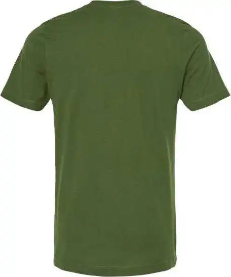 Tultex 602 Combed Cotton T-shirt - Olive Green