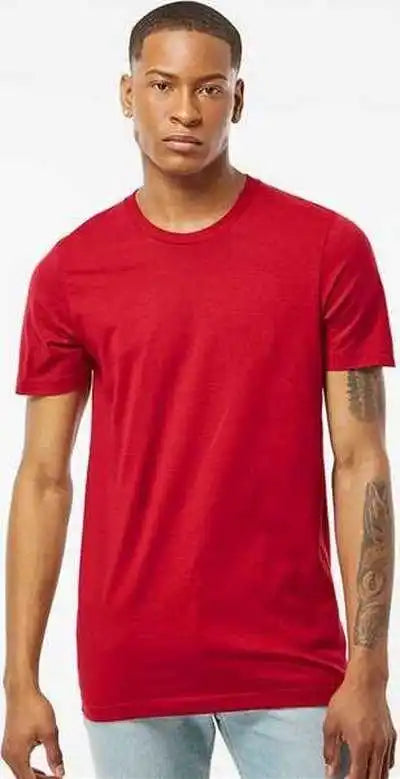 Tultex 602 Combed Cotton T-shirt - Red