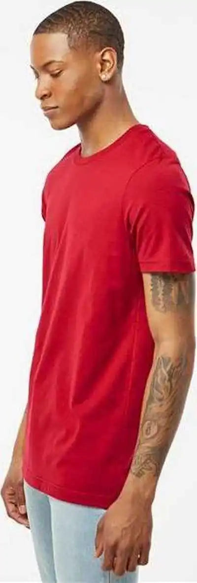 Tultex 602 Combed Cotton T-shirt - Red