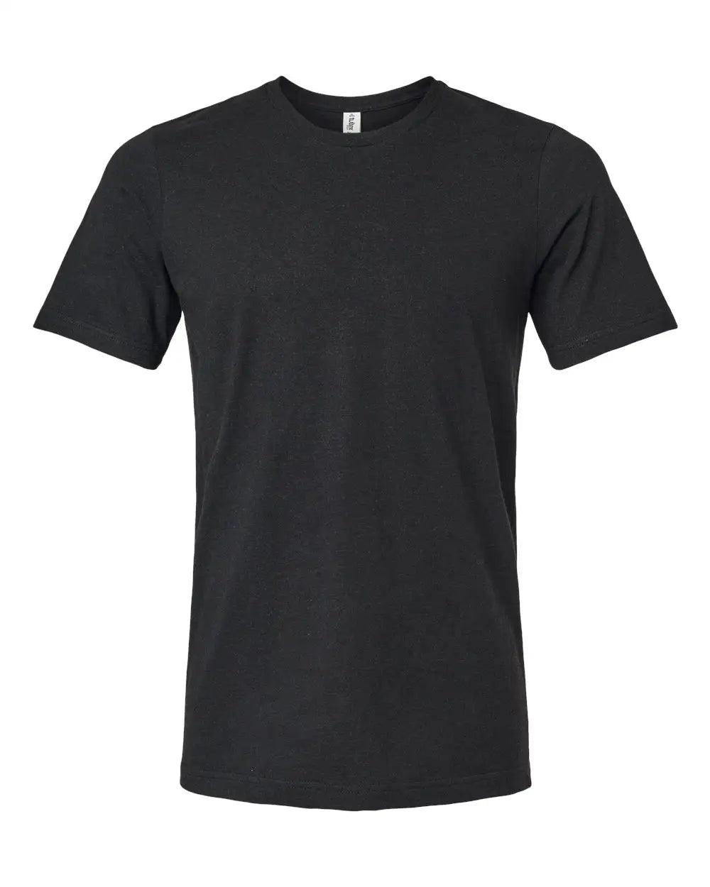 Tultex 602cvc Combed Cvc T-shirt - Heather Black - Adult Xs