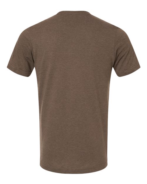 Tultex 602cvc Combed Cvc T-shirt - Heather Brown