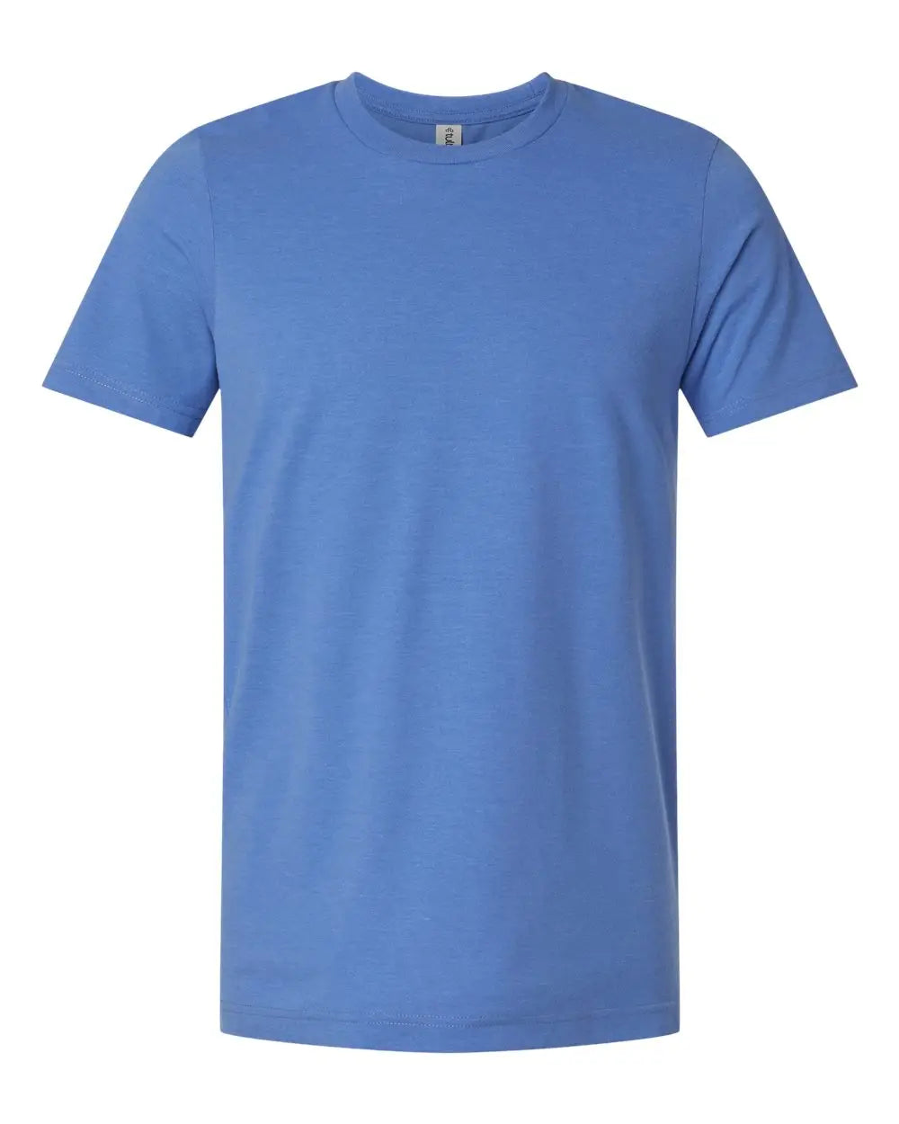 Tultex 602cvc Combed Cvc T-shirt - Heather Columbia Blue - Adult Xs