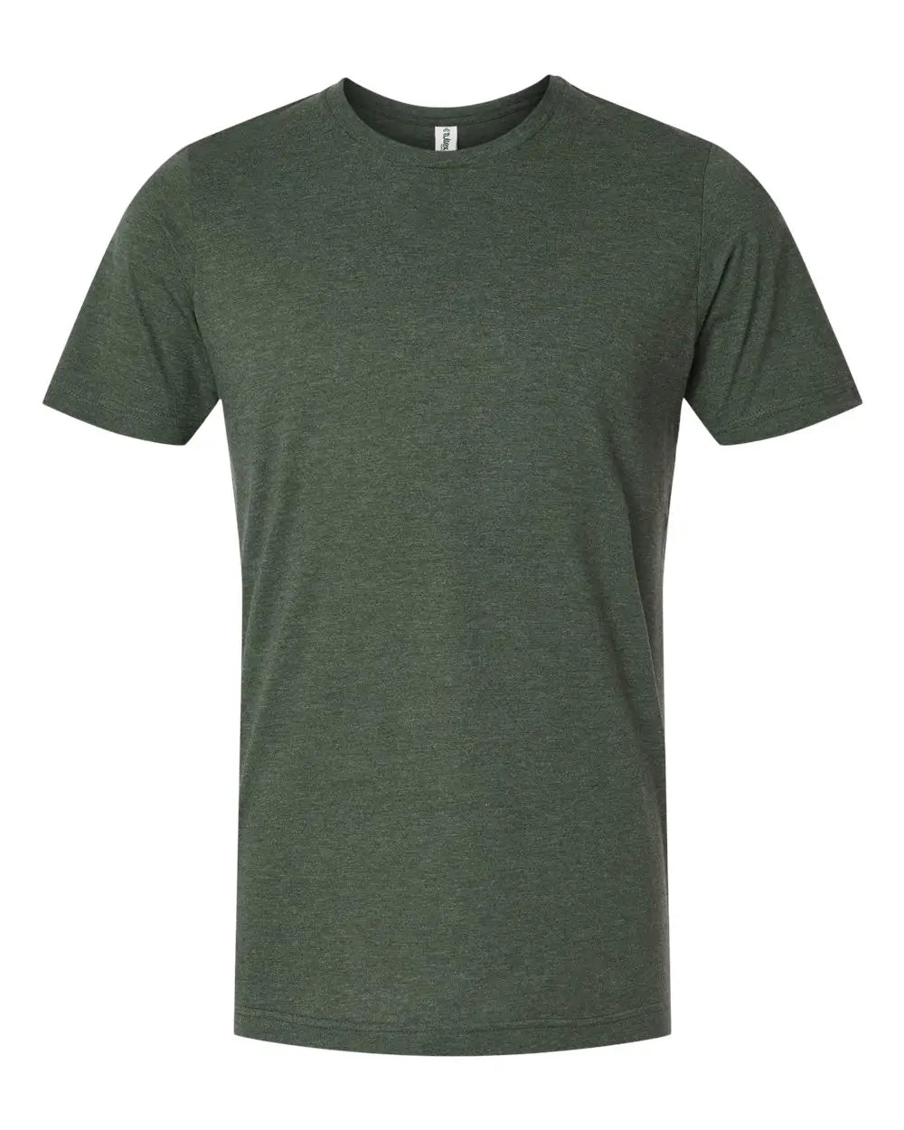 Tultex 602cvc Combed Cvc T-shirt - Heather Forest - Adult Xs
