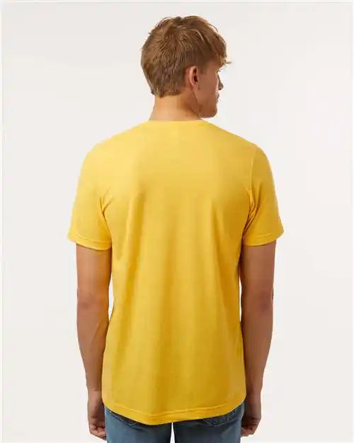 Tultex 602cvc Combed Cvc T-shirt - Heather Gold