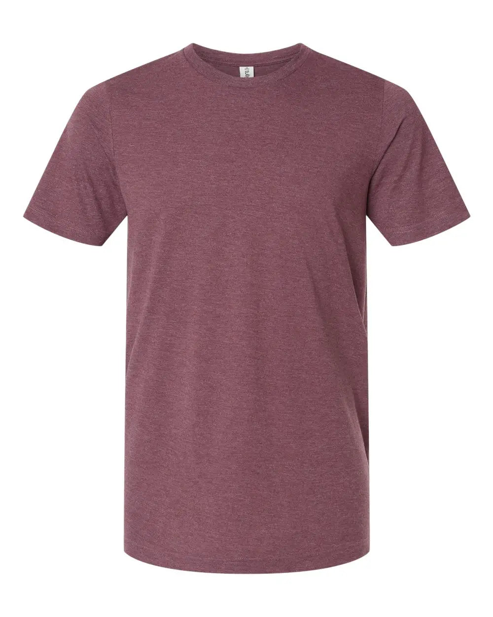 Tultex 602cvc Combed Cvc T-shirt - Heather Maroon