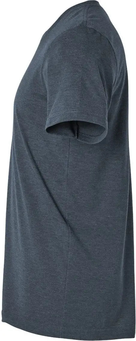 Tultex 602cvc Combed Cvc T-shirt - Heather Navy Blue