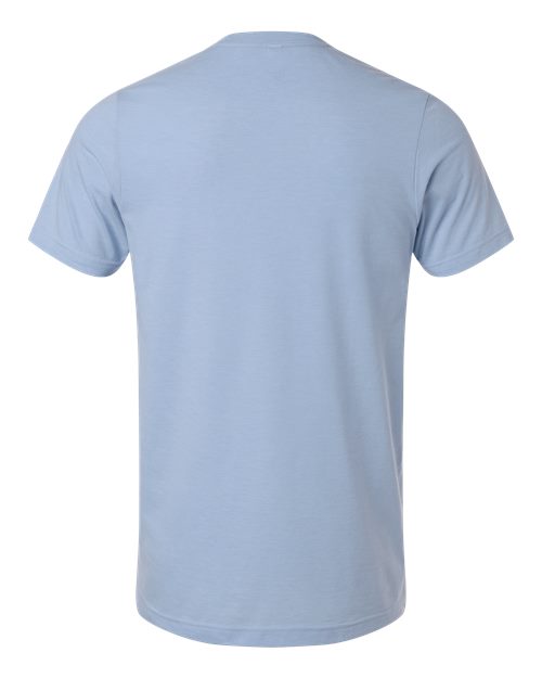 Tultex 602cvc Combed Cvc T-shirt - Heather Sky Blue