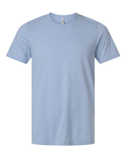Tultex 602cvc Combed Cvc T-shirt - Heather Sky Blue