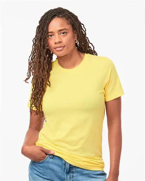 Tultex 602cvc Combed Cvc T-shirt - Heather Yellow
