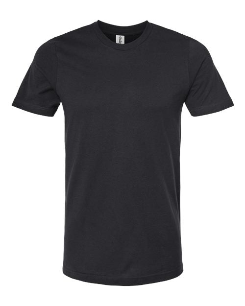 Tultex 602cvc Combed Cvc T-shirt - Solid Black