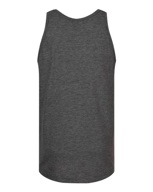 Tultex S105 Fine Jersey Tank Top - Heather Charcoal