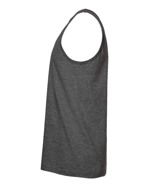 Tultex S105 Fine Jersey Tank Top - Heather Charcoal