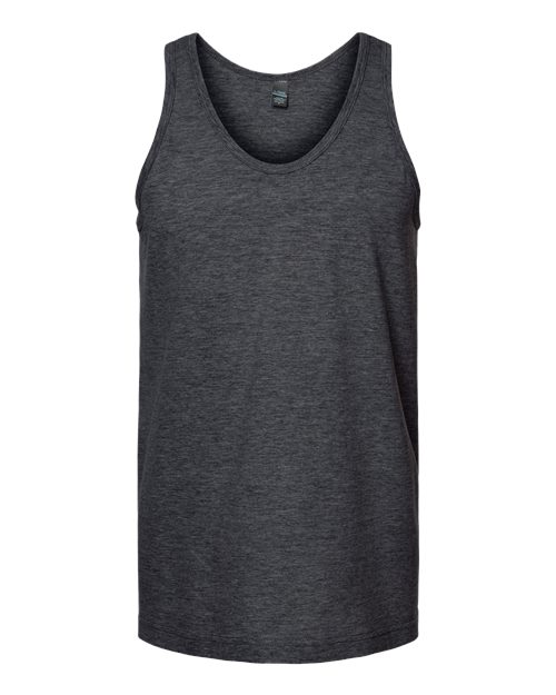 Tultex S105 Fine Jersey Tank Top - Heather Graphite