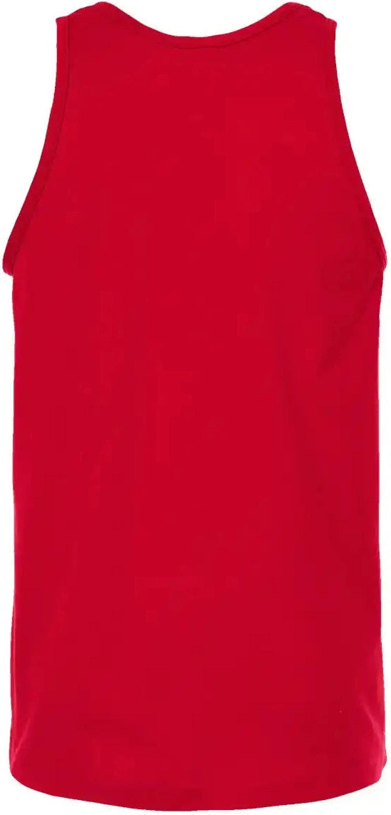 Tultex S105 Fine Jersey Tank Top - Red - Xs
