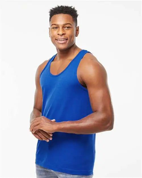Tultex S105 Fine Jersey Tank Top - Royal