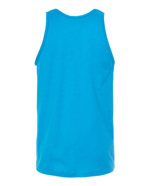 Tultex S105 Fine Jersey Tank Top - Turquoise
