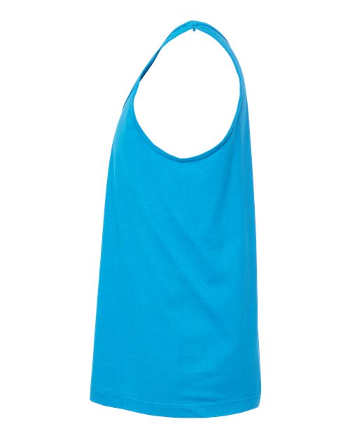Tultex S105 Fine Jersey Tank Top - Turquoise