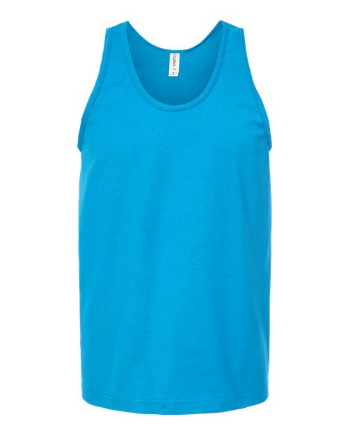 Tultex S105 Fine Jersey Tank Top - Turquoise