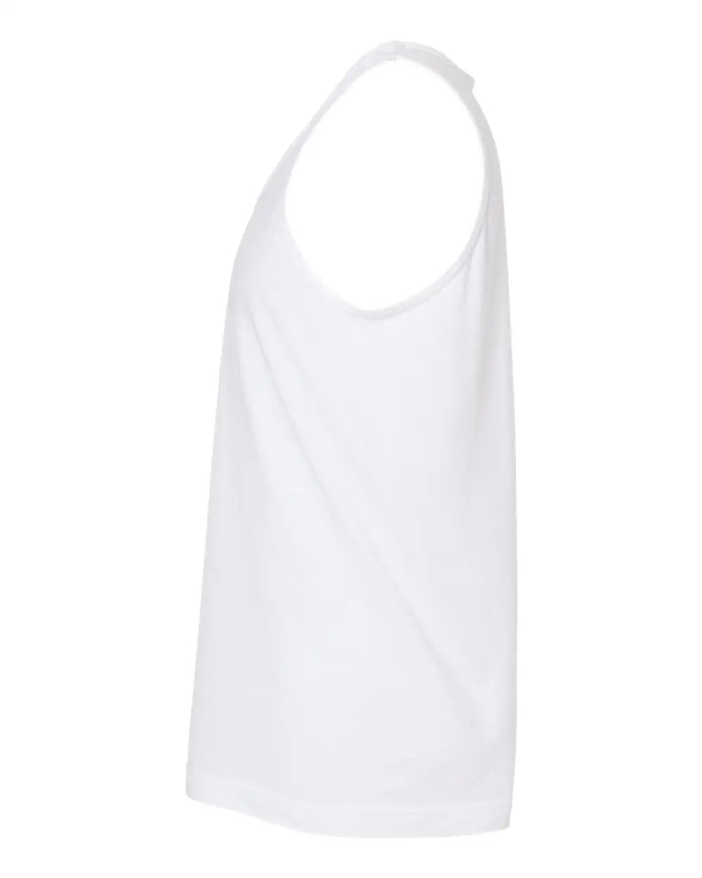 Tultex S105 Fine Jersey Tank Top - White