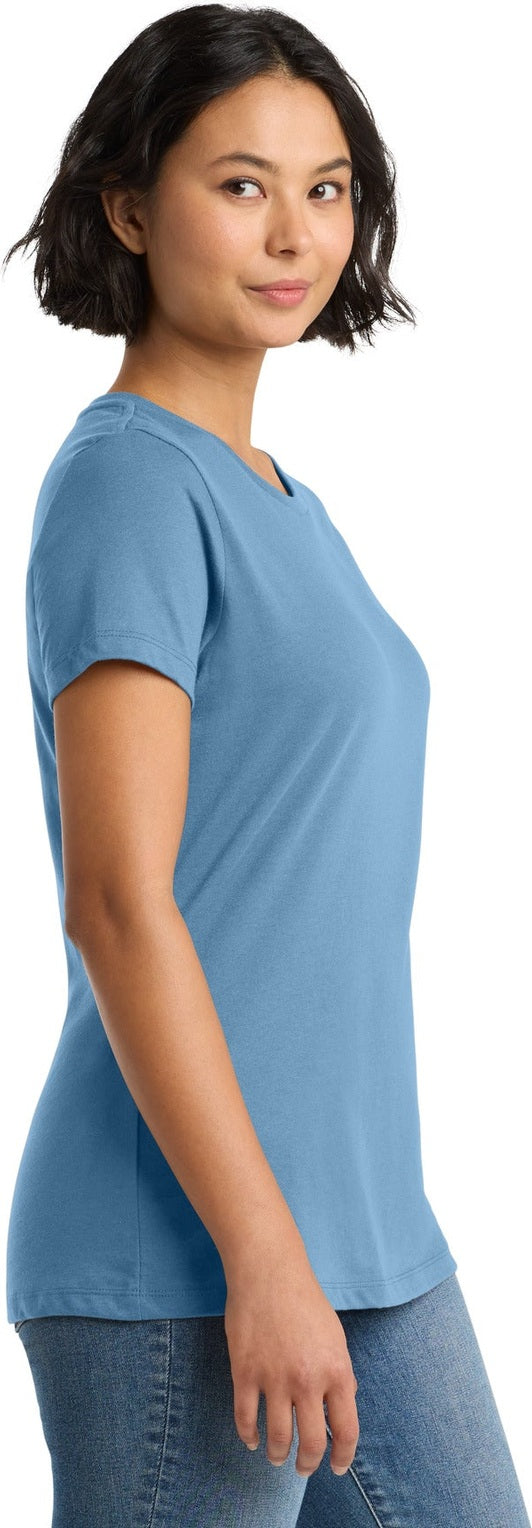 TundraBlu District Women's Perfect Weight Tee. DM104L