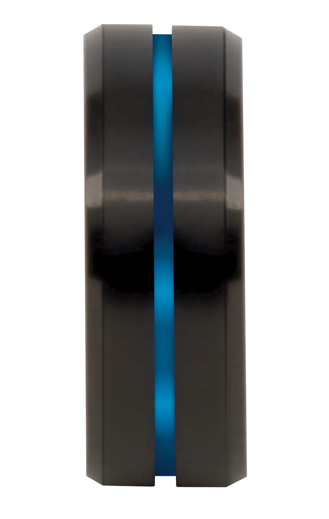 Tungsten Carbide Thin Blue Line Ring - Black / Default