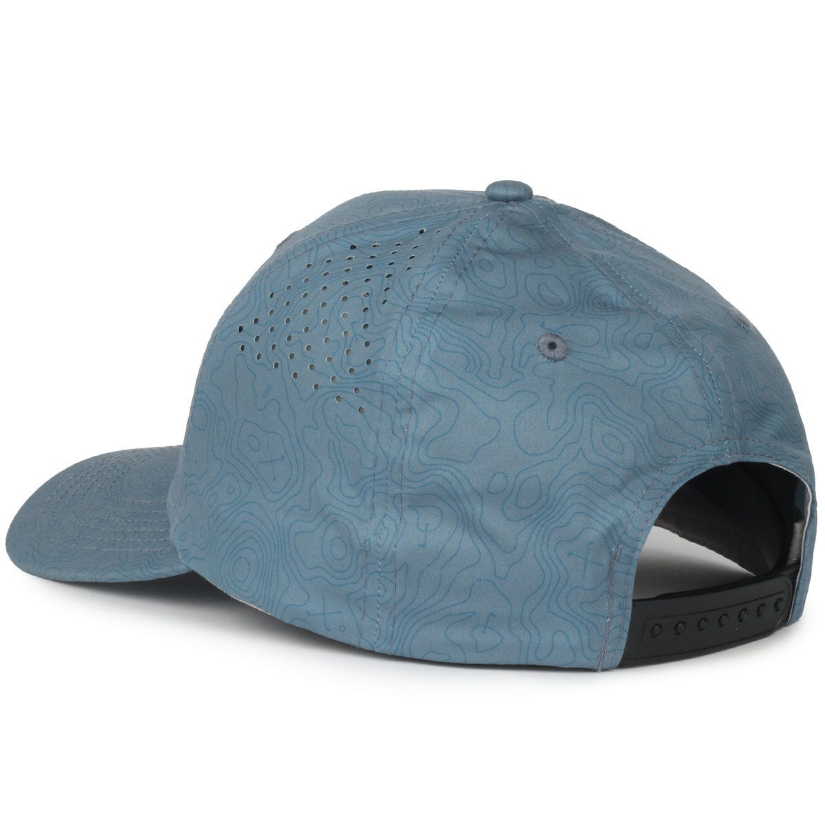 Legendary Headwear TUNNELS Perforated Structured Snapback Cap - Topo Ocean