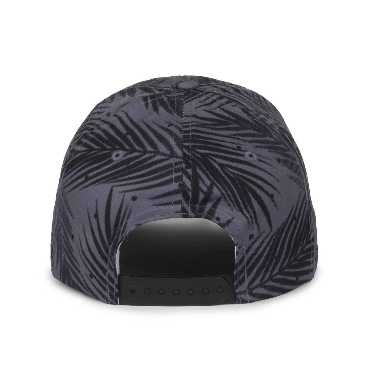 Legendary Headwear TUNNELS Perforated Structured Snapback Cap - Tropic Black
