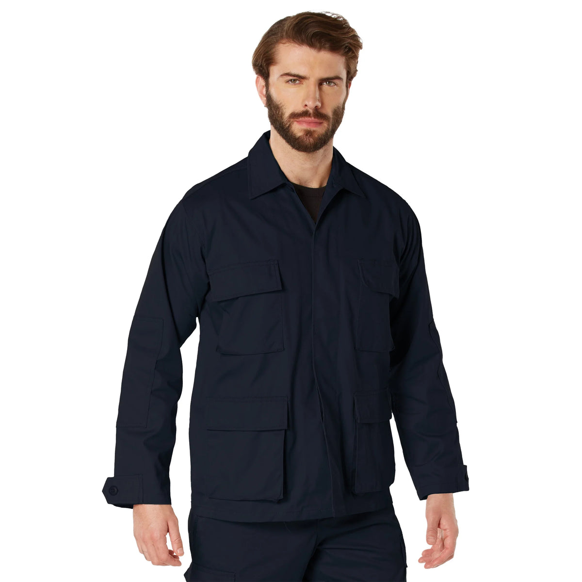 Twill Bdu Shirt - Midnight Navy Blue / s