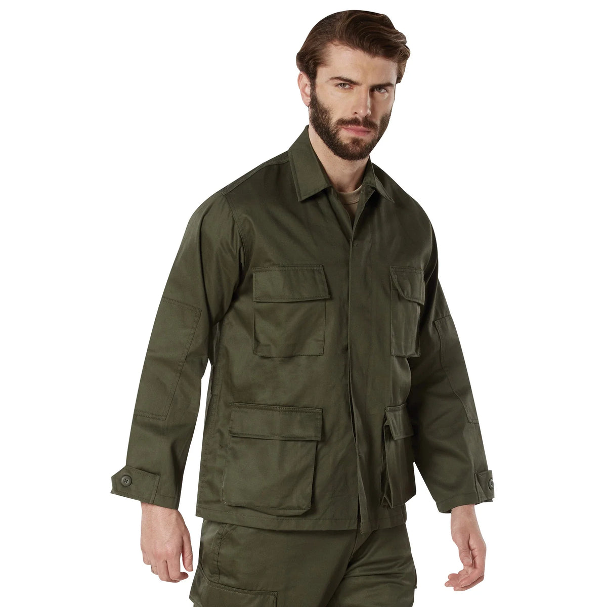 Twill Bdu Shirt - Olive Drab / 3xl