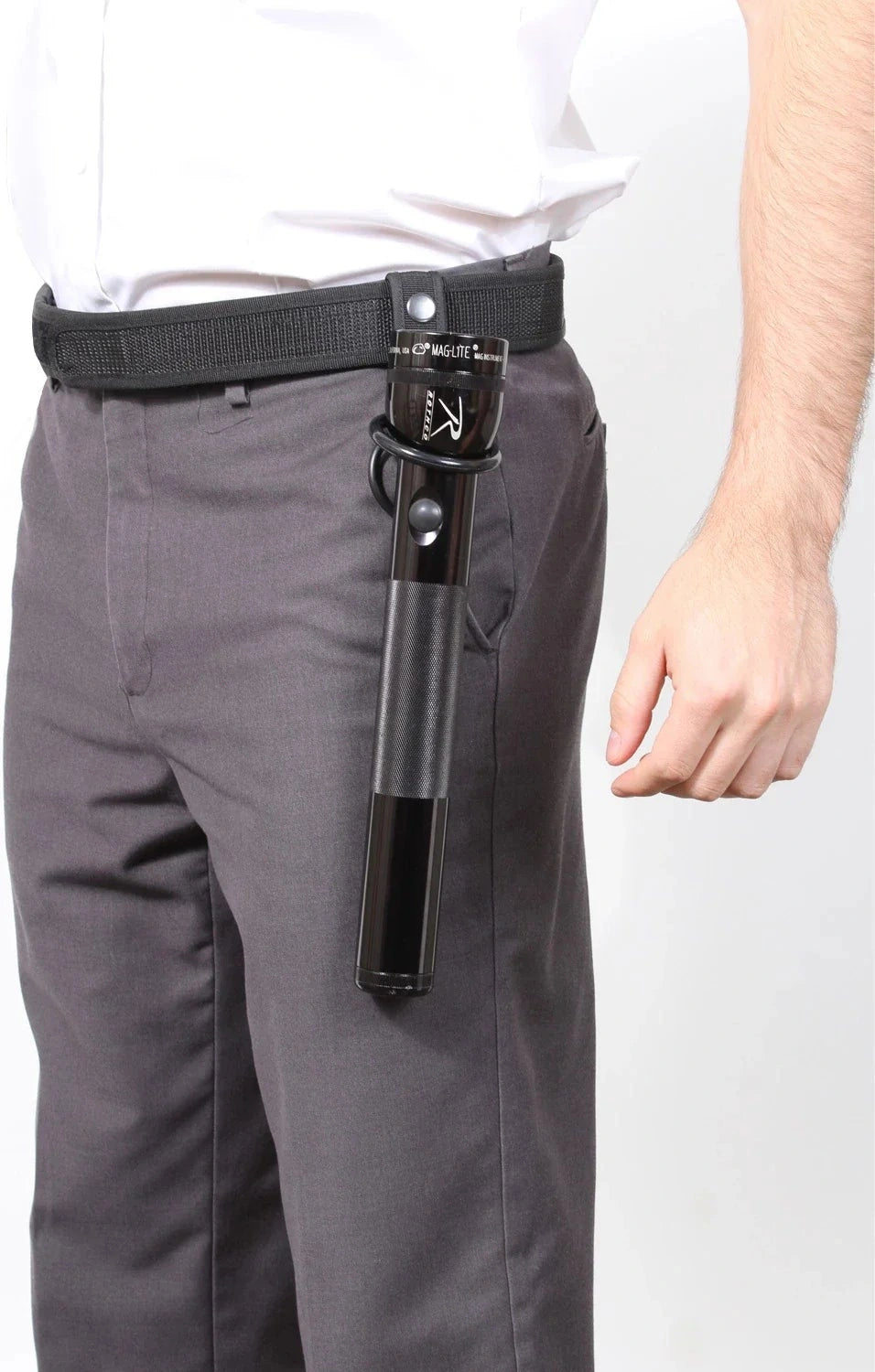 Two Ring Baton & Flashlight Holder