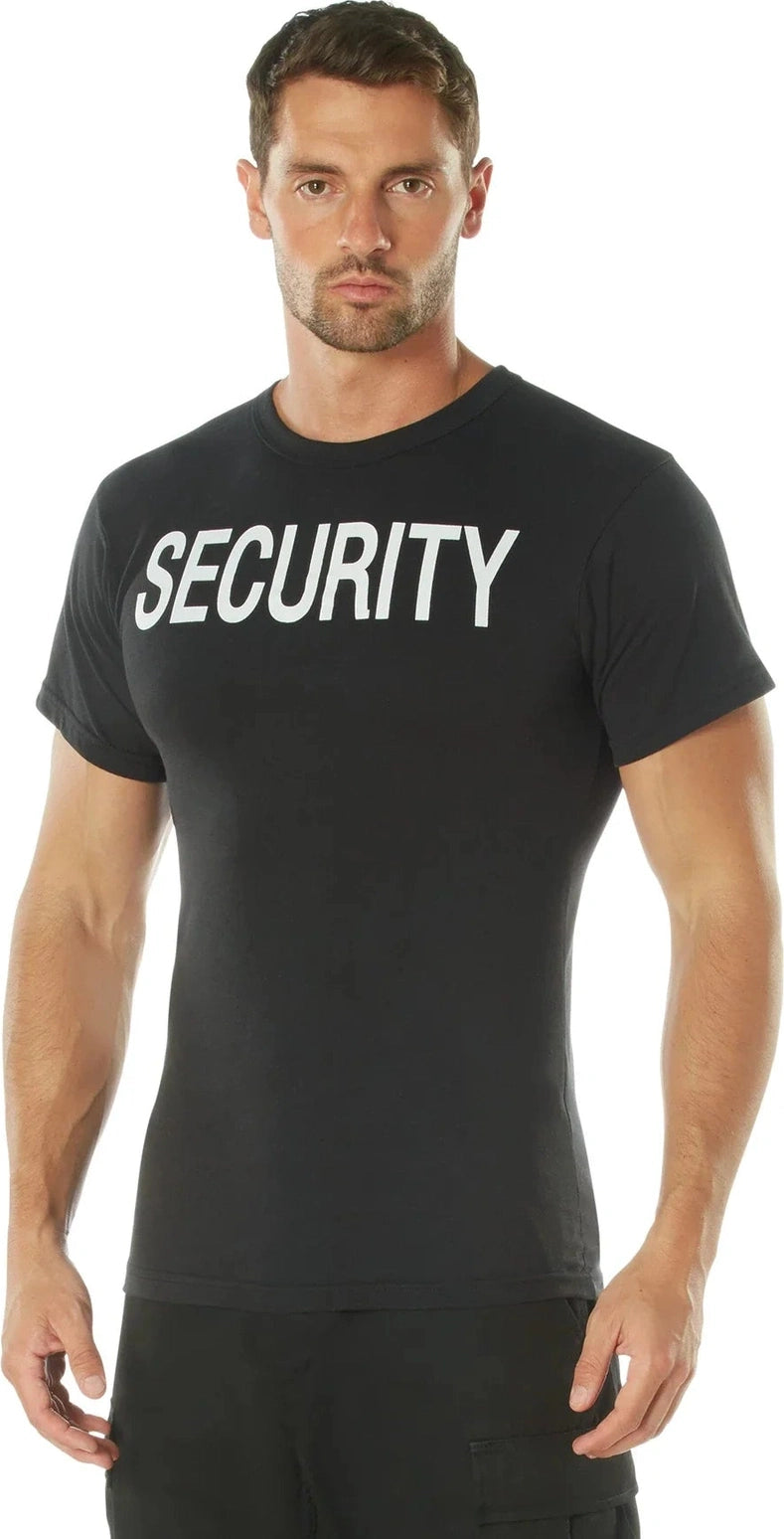 Two-sided Security T-shirt - 4xl