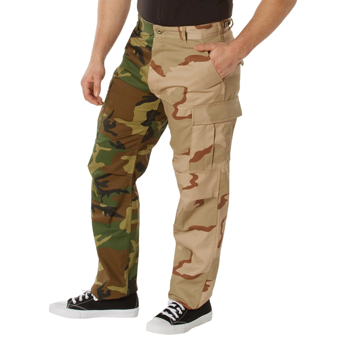 Two-tone Camo Bdu Pants